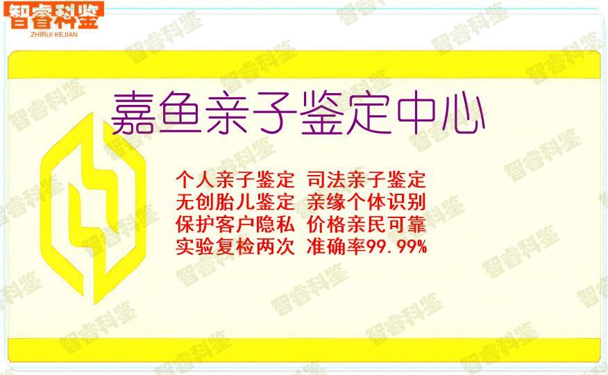嘉鱼亲子鉴定中心