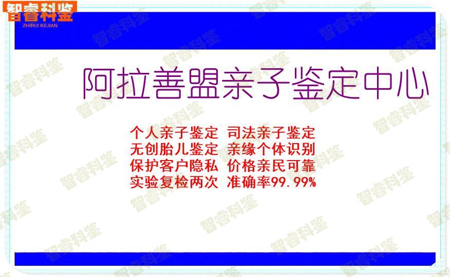阿拉善盟亲子鉴定中心